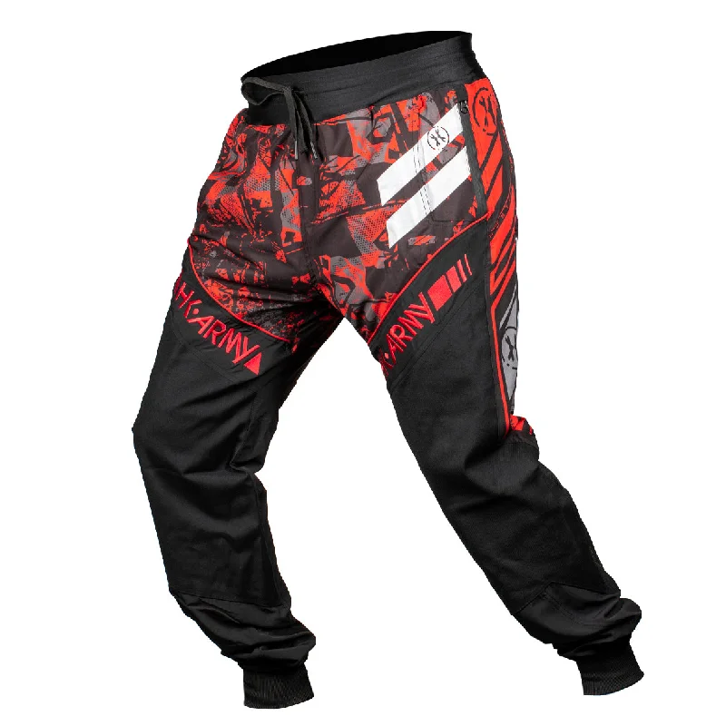 Soft cotton pants for sensitive skin comfort -TRK AIR - Scorch - Jogger Pants