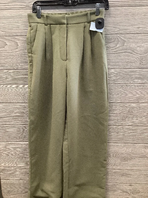 Tailored dress pants for professional office meetings -Pants Dress By Abercrombie And Fitch In Green, Size: 6