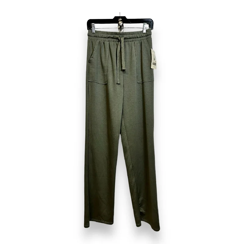 Eco-friendly hemp pants for sustainable clothing choices -Pants Lounge By Clothes Mentor In Green, Size: S