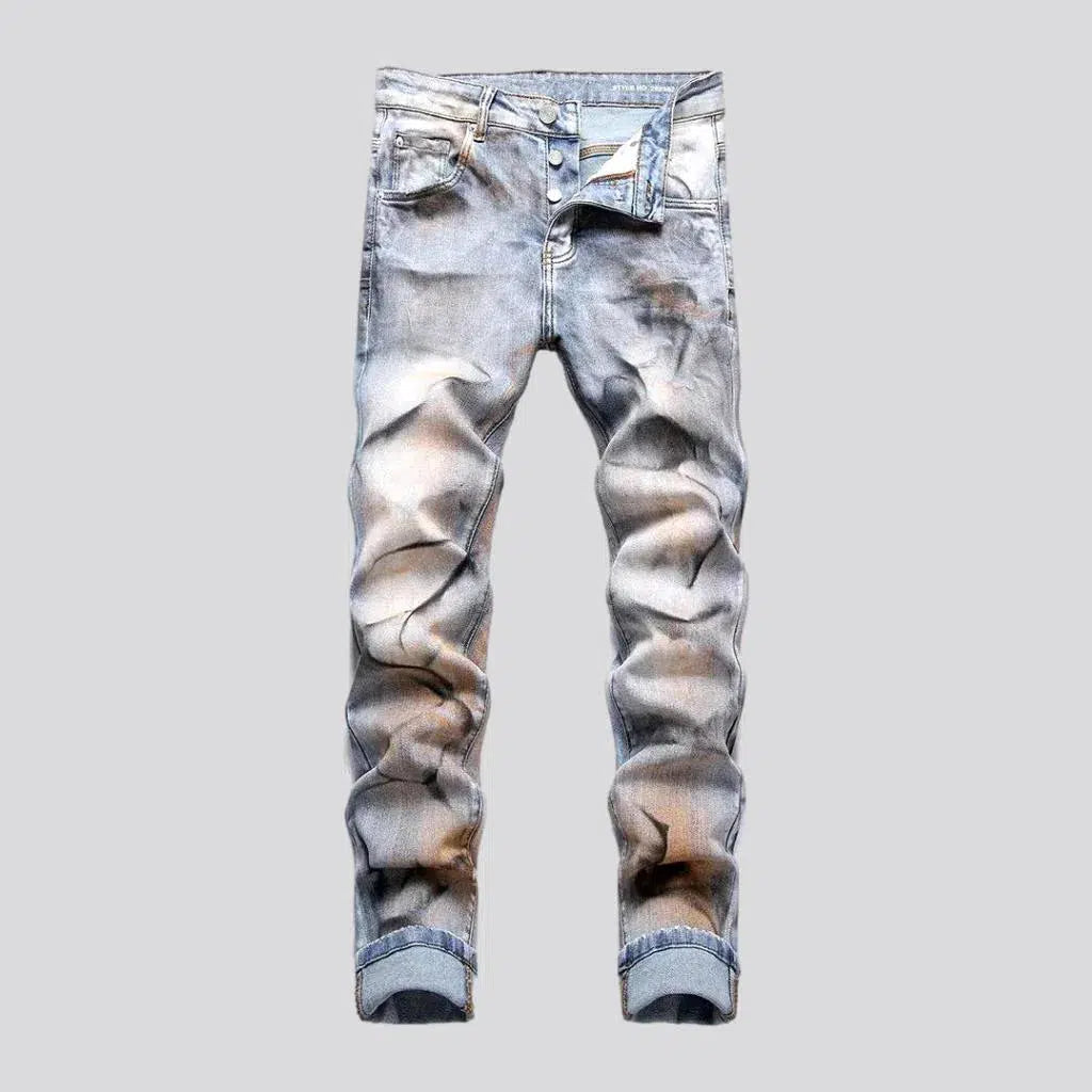 Camping Jeans for Wilderness -Y2k jeans
 for men