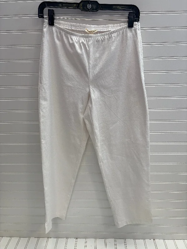 Soft pajama pants for ultimate bedtime comfort -Pants Dress By Eileen Fisher In White, Size: Sp