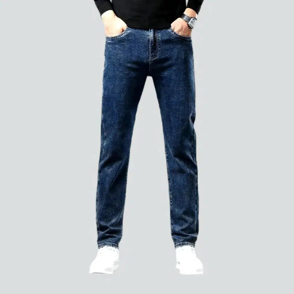 Mini Skirt Jeans for Flirty -Men's high-rise jeans