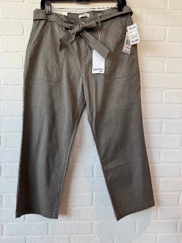 Quick-dry cargo pants for fishing trip practicality -Pants Chinos & Khakis By Kensie In Tan, Size: 10