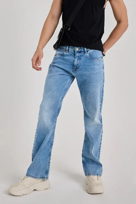 Club Jeans for Social -Light Blue Bootcut Jeans