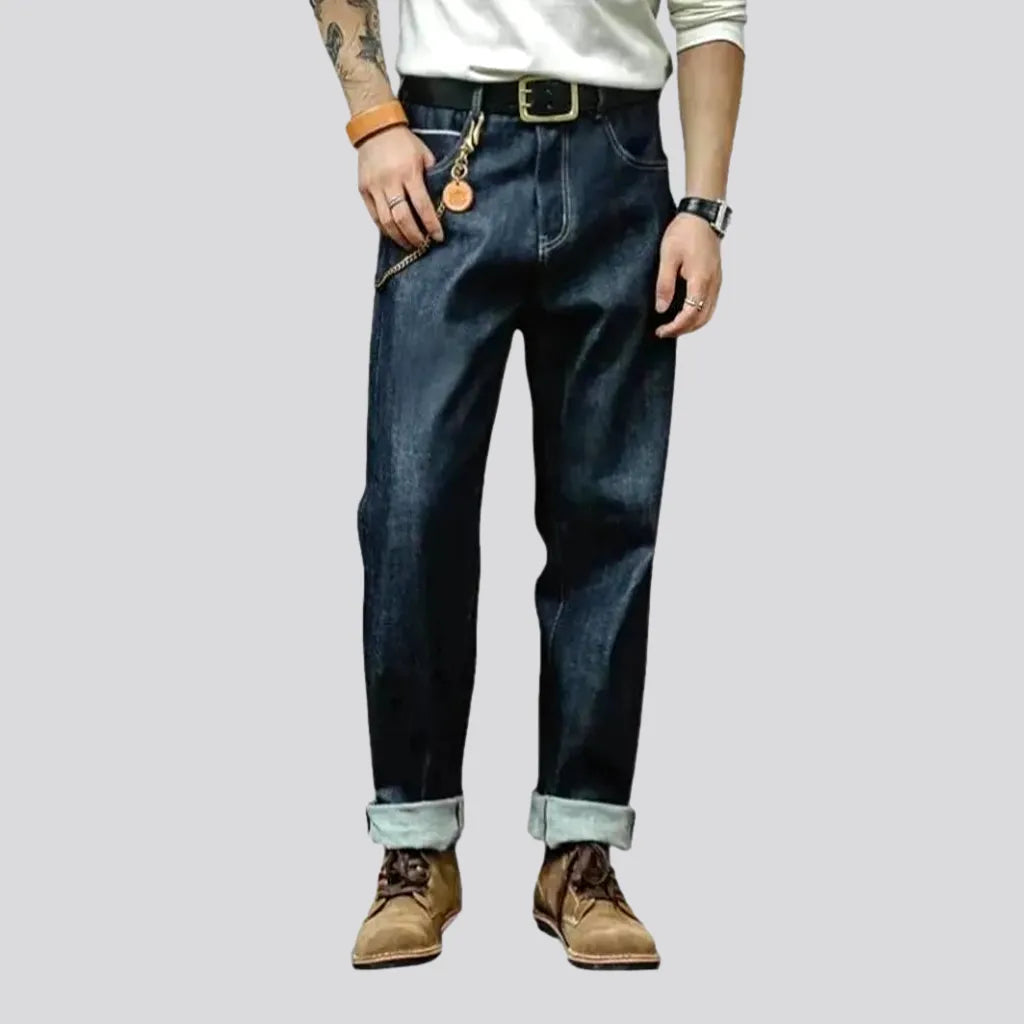 Holiday Jeans for Festive -Casual style men's jeans