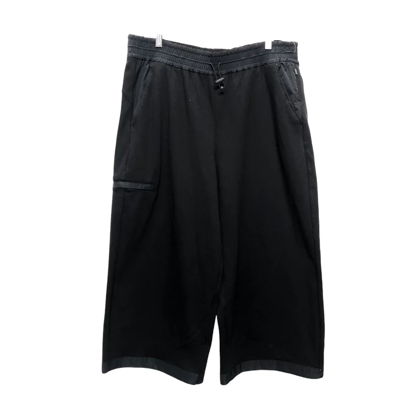 Waterproof work pants for wet job conditions -Pants Cropped By Athleta In Black, Size:L