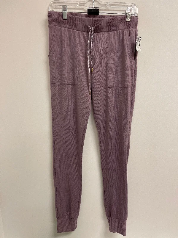 Classic wool pants for cold weather elegance -Pants Lounge By Clothes Mentor In Purple, Size: 2