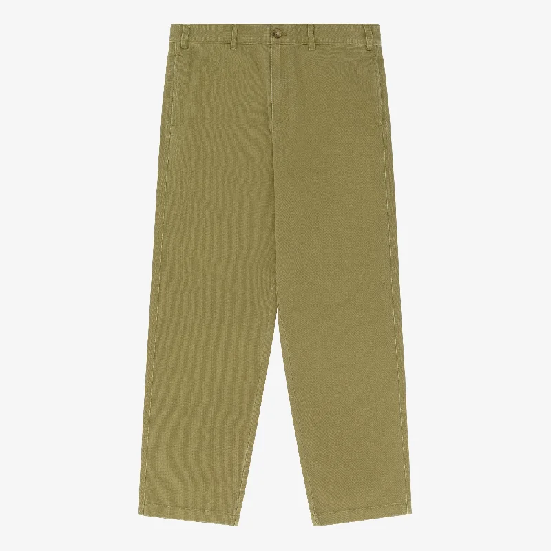 Cozy sweatpants pants for lazy Sunday mornings -Straight  Fit Chino Pant