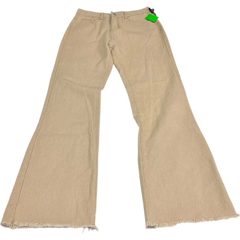 Durable denim pants for long-lasting everyday use -Pants Chinos & Khakis By Clothes Mentor In Tan, Size: M