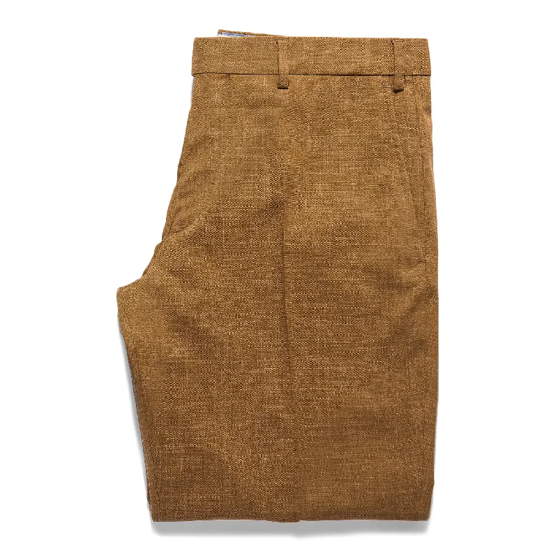 Weatherproof hiking pants for all-season trail use -The Telegraph Trouser in British Khaki