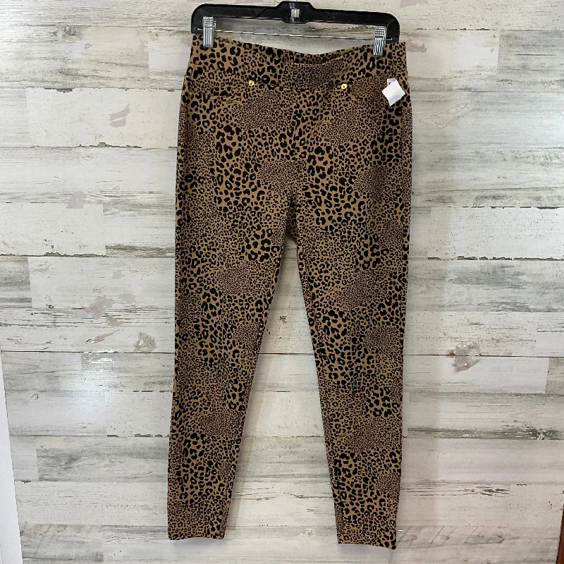 Heavy-duty work pants with tool pocket storage -Pants Other By Michael By Michael Kors In Animal Print, Size: M