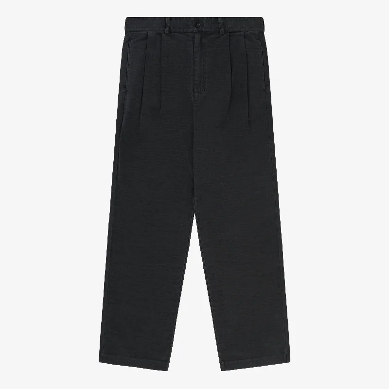 Designer jogger pants for upscale street style -Double Pleated  Pant