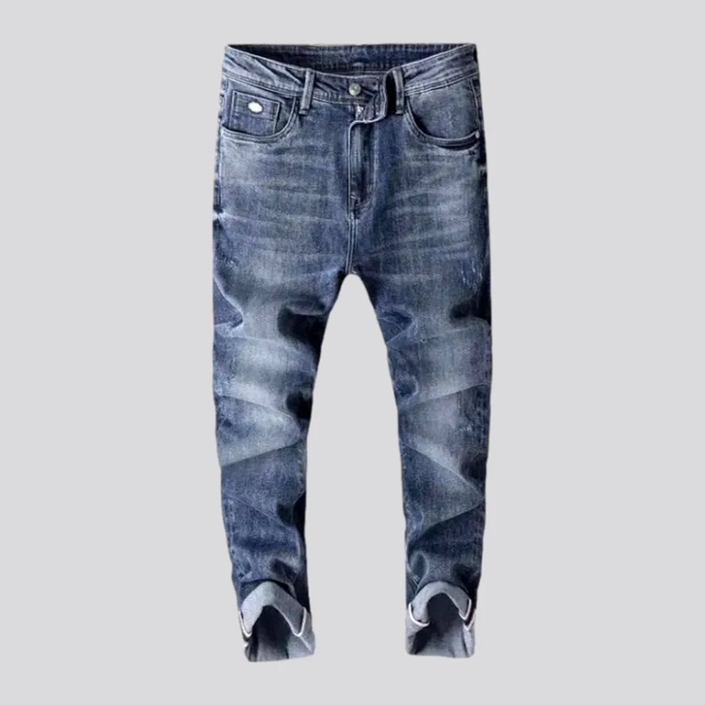 Cutoff Shorts Jeans for Fun -Fashion men's loose jeans