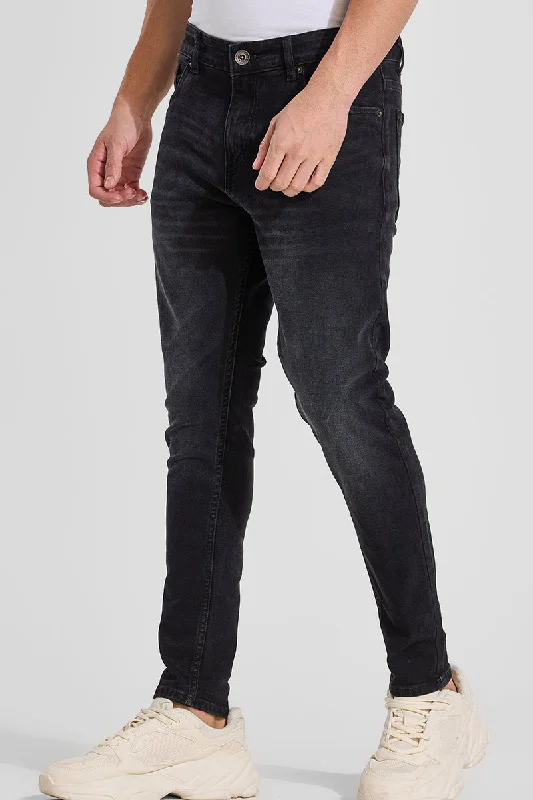 Cargo Jeans for Utility -Grey Skinny Fit Jeans