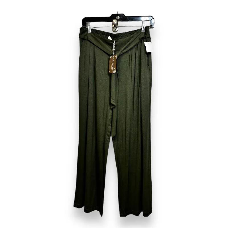 Versatile black pants for any occasion pairing -Pants Lounge By Matilda Jane In Green, Size: S