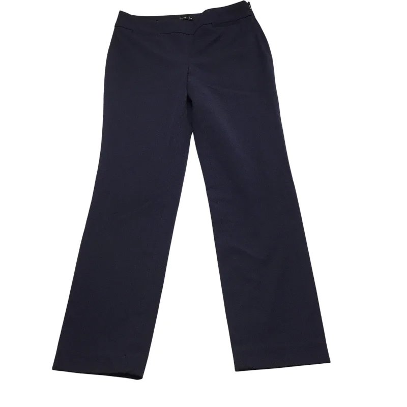 Formal suit pants for wedding guest elegance -Pants Dress By Talbots In Navy, Size: 4