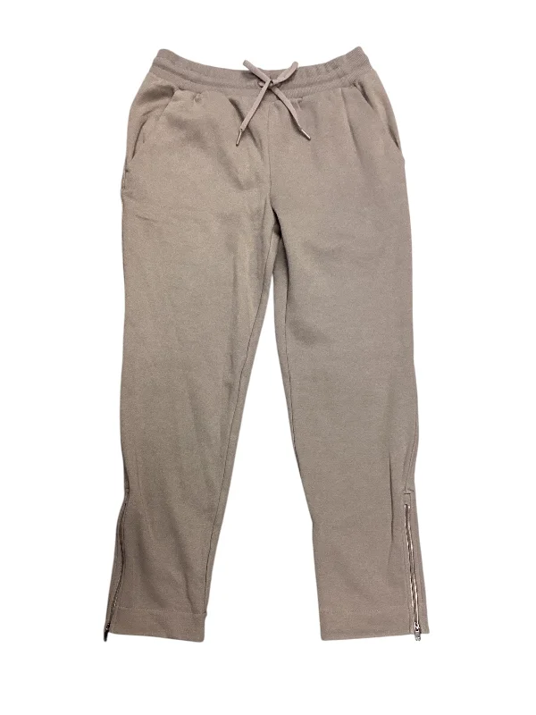 Elegant wide-leg pants for upscale dinner dates -Pants Lounge By Athleta In Brown, Size: M