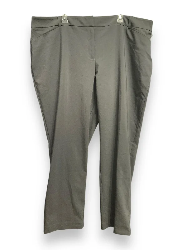 Weather-resistant pants for unpredictable climate needs -Pants Dress By Apt 9 In Green, Size: 24