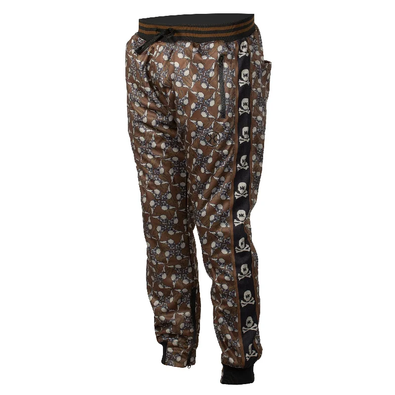 Camouflage cargo pants for hunting trip needs -Hostilewear - Brown - Track Jogger Pants