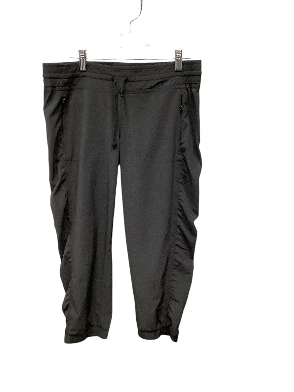 Elegant wide-leg pants for upscale dinner dates -Pants Joggers By Athleta In Black, Size: 8