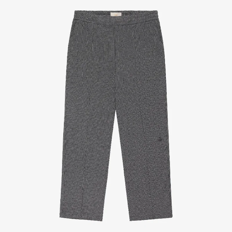 Vintage denim pants for timeless rugged style -ALD / New Balance 997 Houndstooth Elasticated Waist Trouser