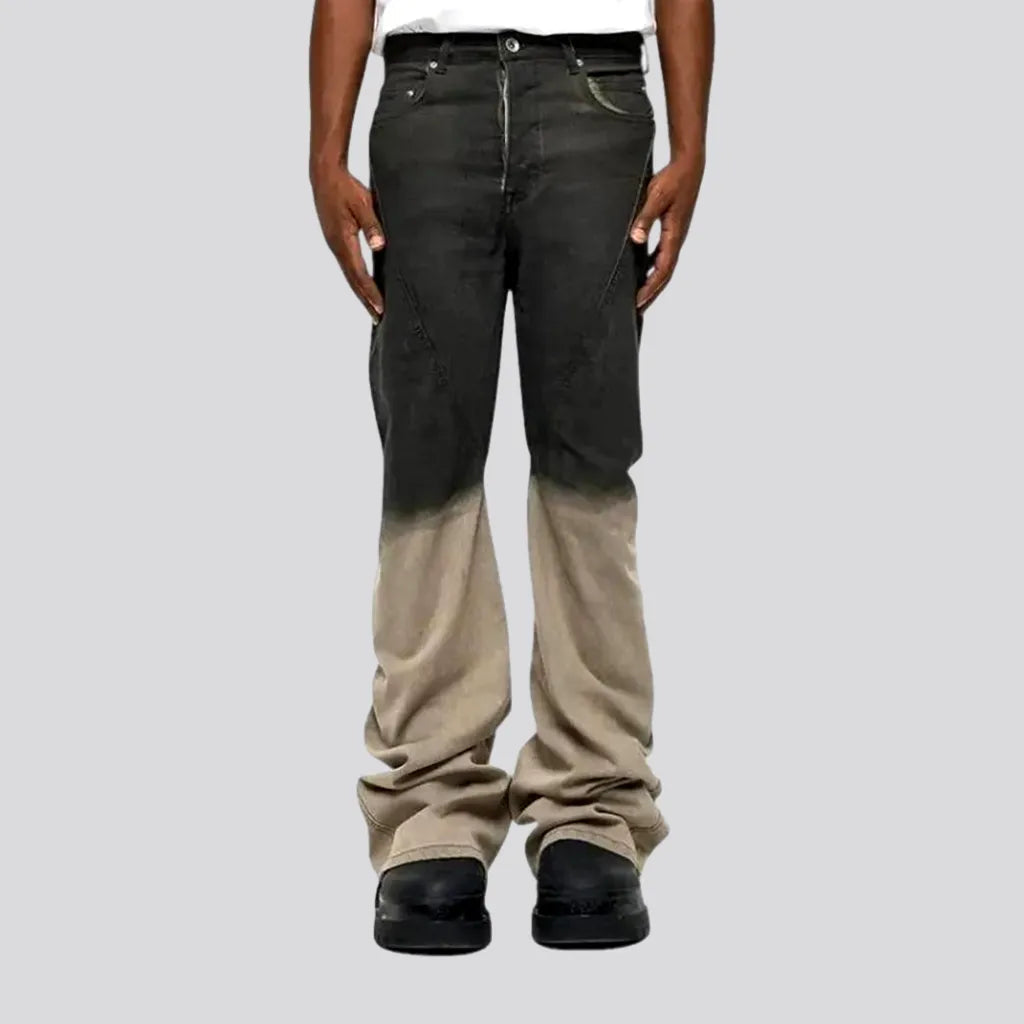 Holiday Jeans for Festive -Stretchable mid waist jeans for men