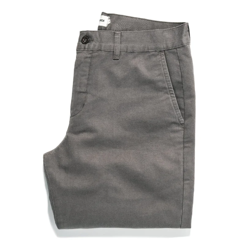 Reinforced knee pants for tough outdoor tasks -The Democratic Chino in Ash