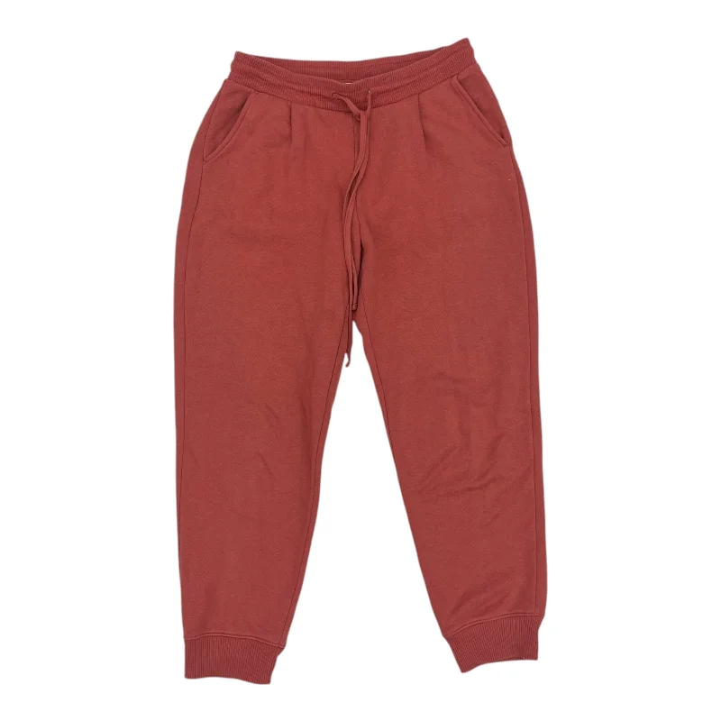 Quick-dry pants for active sports enthusiasts -Pants Lounge By A New Day In Red, Size:S