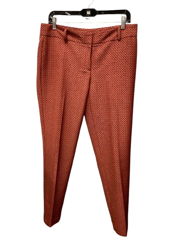 Durable twill pants for tough outdoor jobs -Pants Dress By Ann Taylor In Orange, Size: 8