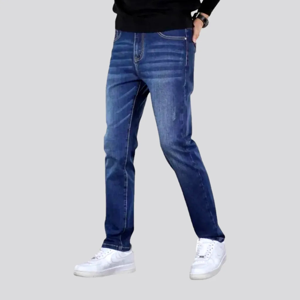 Outdoor Jeans for Adventures -Slim-fit elastic men's jeans