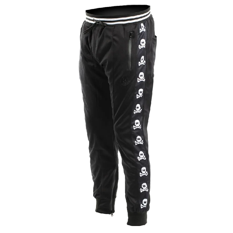 Stretchy leggings pants for casual active days -OG Skull - Black - Track Jogger Pants