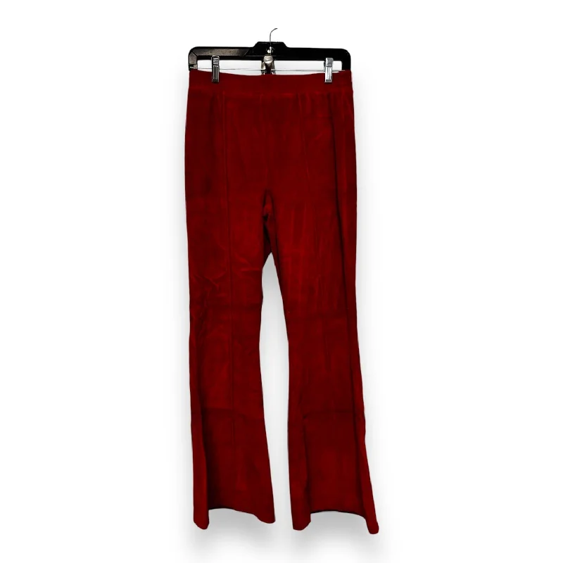 Relaxed cotton pants for breezy casual days -Pants Corduroy By Aerie In Orange, Size: M