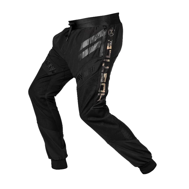 Weatherproof hiking pants for all-season trail use -Hostile - TRK AIR Jogger Pants - Camo