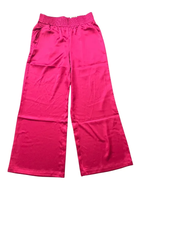 Reinforced cargo pants for heavy-duty field work -Pants Wide Leg By Inc In Pink, Size: M