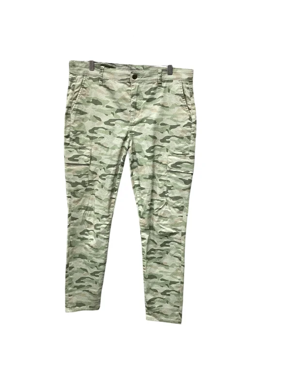 Heavy-duty ripstop pants for extreme hiking durability -Pants Cargo & Utility By Joes Jeans In Camouflage Print, Size: 14