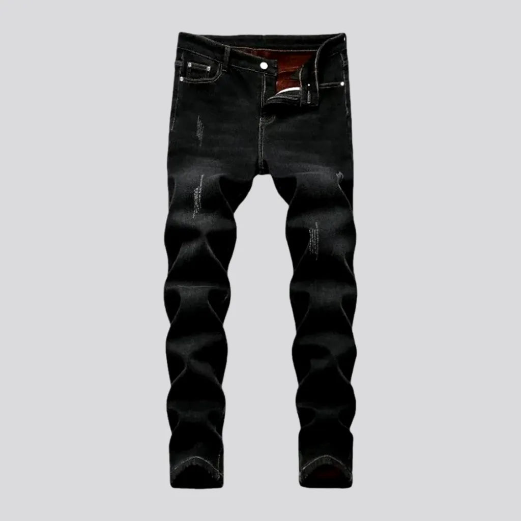 Club Jeans for Social -Skinny fit grinded men's jeans