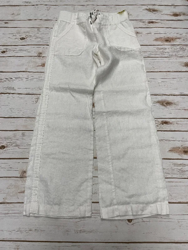 Soft cotton pants for sensitive skin comfort -Pants Lounge By Athleta In White, Size: 6