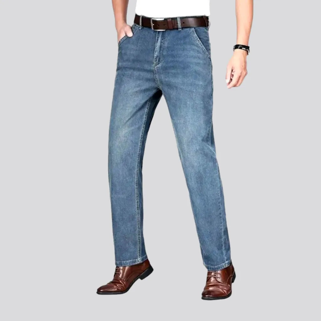 Bootcut Jeans for Flattering -Street lyocell jeans
 for men