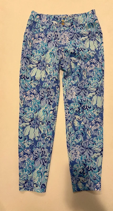 Lightweight culottes pants for summer fashion flair -Pants Chinos & Khakis By Lilly Pulitzer In Blue, Size: 4