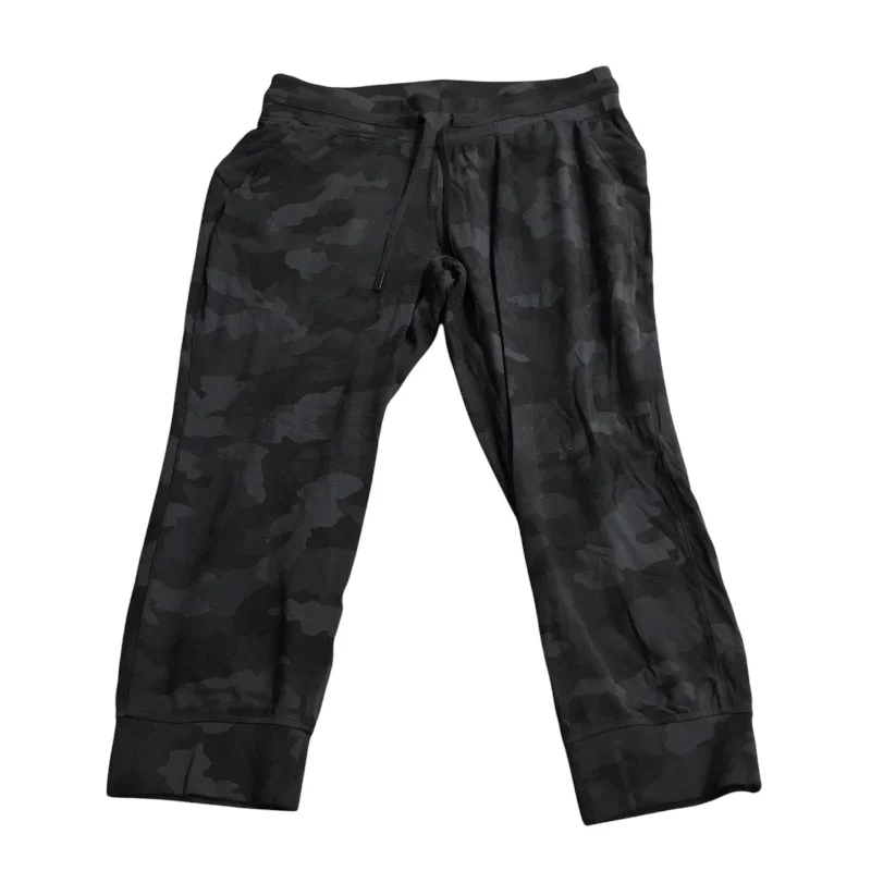 Warm flannel pants for chilly morning lounging -Pants Joggers By Lululemon In Black, Size: 12