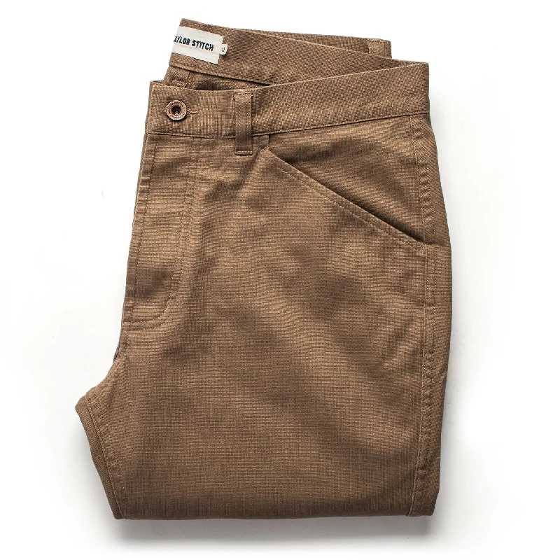 Waterproof hiking pants for rainy trail conditions -The Camp Pant in Bedford Corduroy