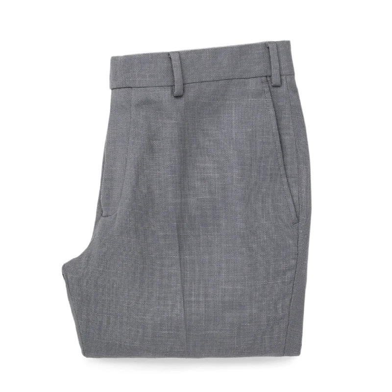 Stretchy leggings pants for casual active days -The Telegraph Trouser in Charcoal Slub