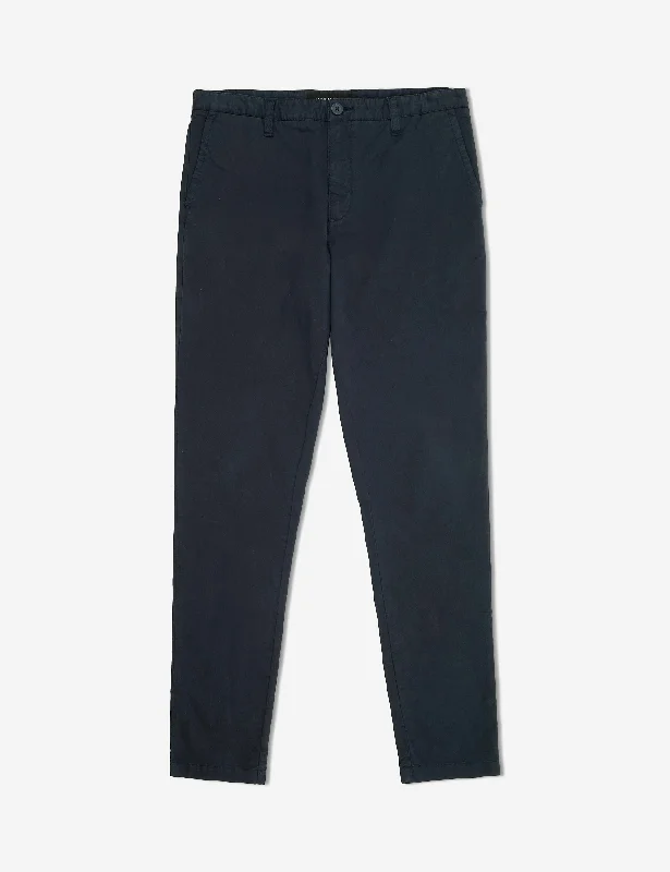 Retro bell-bottom pants for 70s-inspired fashion -Maxwell Slim Chino - Navy