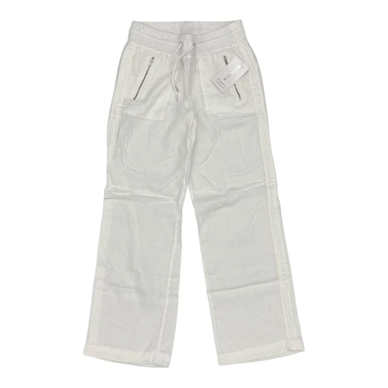 Affordable denim pants for everyday rugged use -Pants Linen By Athleta In White, Size:8