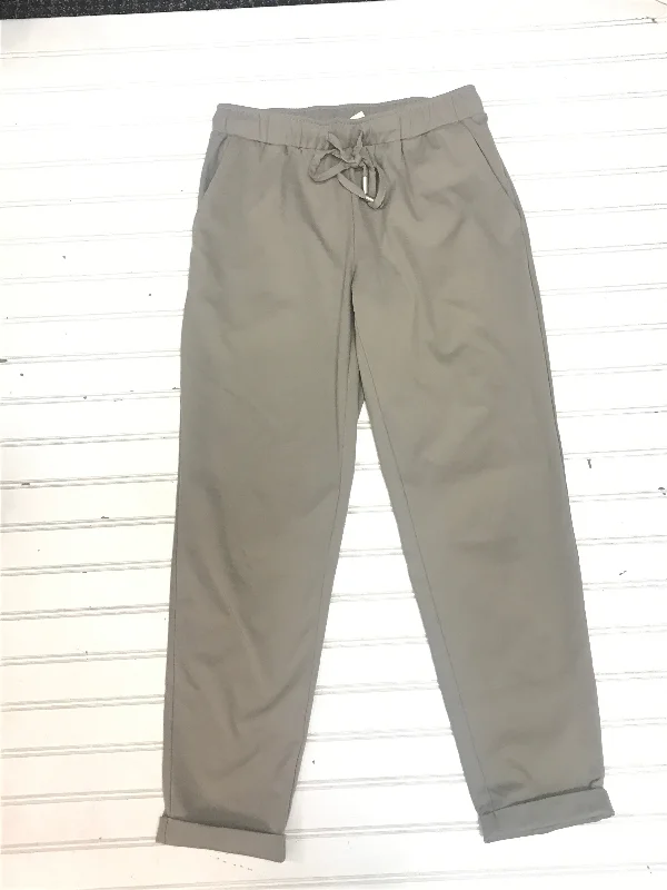 Breathable cotton pants for all-day summer ease -Pants Cropped By Rachel Zoe In Taupe, Size: Xs