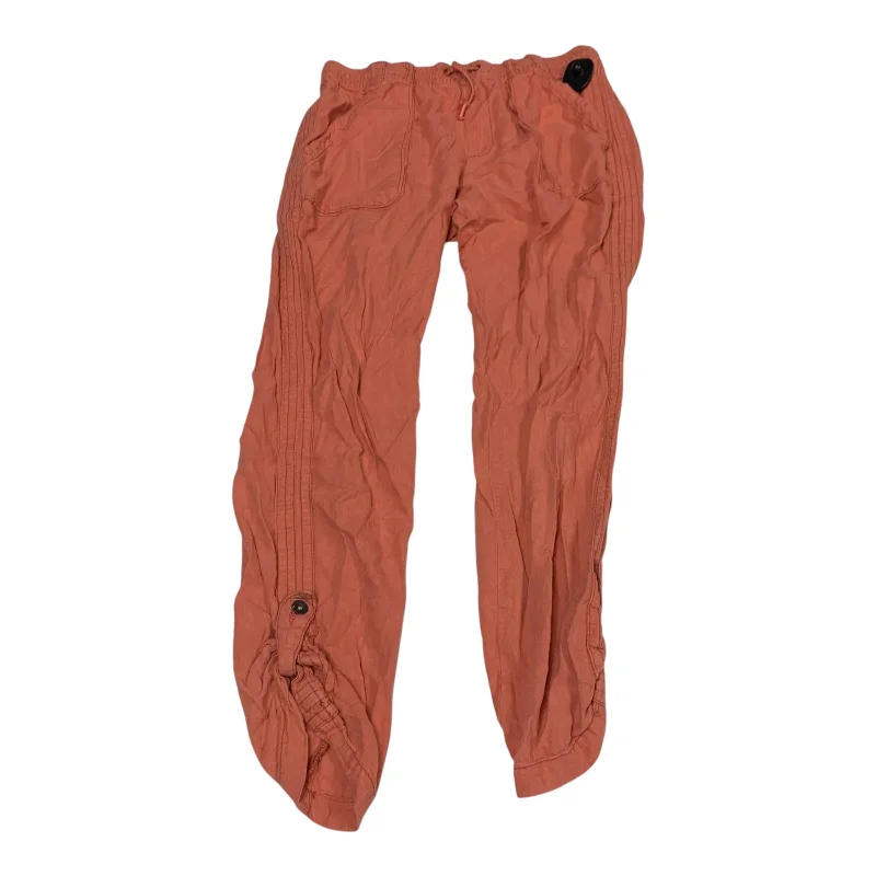 Relaxed fit pants for laid-back comfort wear -Pants Other By Anthropologie In Peach, Size: M