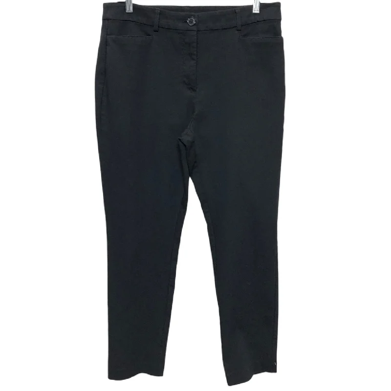 Warm flannel pants for chilly morning lounging -Pants Chinos & Khakis By Loft In Black, Size: 10