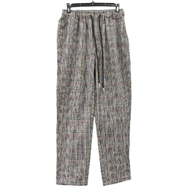 Lightweight linen pants for beach vacation style -Pants Linen By Lili Sidonio In Multi-colored, Size: S