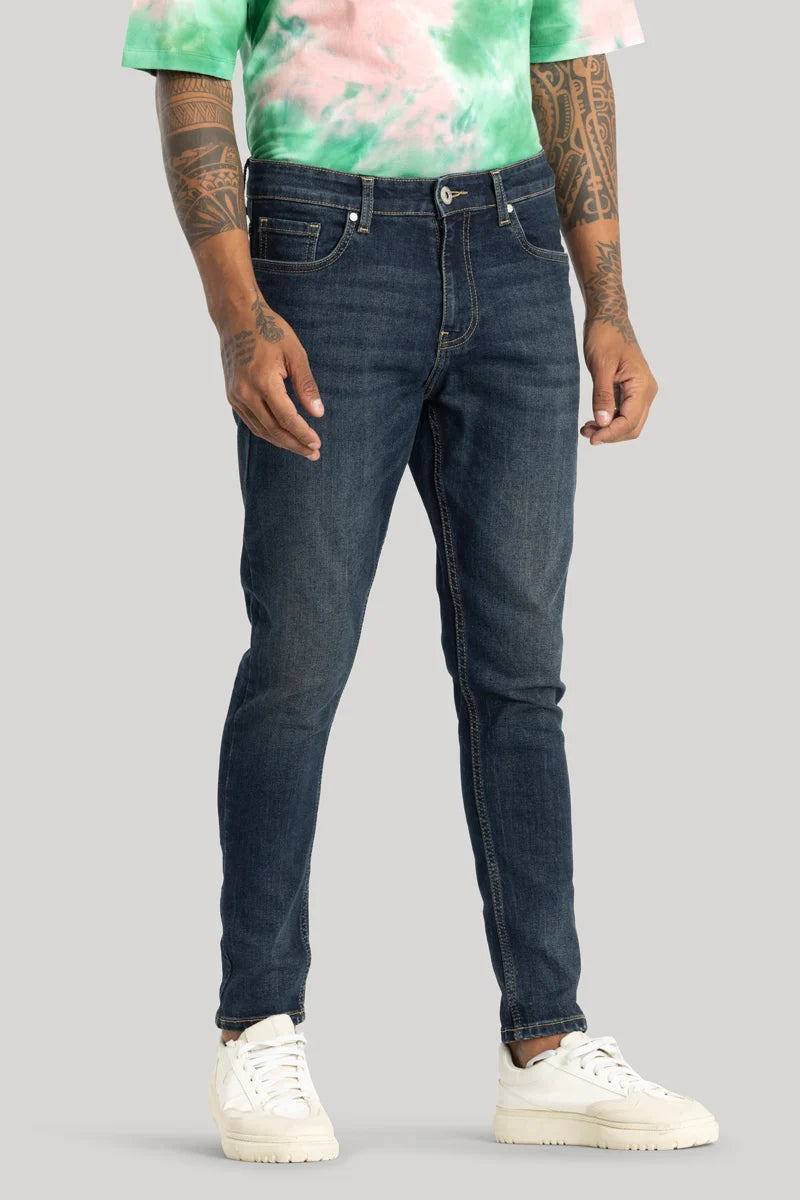 Skinny Jeans for Slim Fit -Vito Denim Blue Skinny Fit Jeans