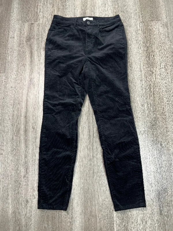 Affordable denim pants for everyday rugged use -Pants Corduroy By Loft In Black, Size: 4